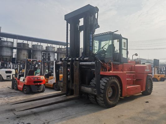 25 Tonnen TCM-Forklift FD250 Gebraucht-Longhua-Forklift mit Routineabmessungen