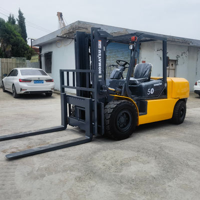 1200 mm Gabellänge Komatsu FD50 5 Tonnen Diesel Gabelstapler Japan 5t Gebraucht Gabelstapler Longhua