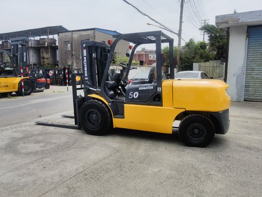 1200 mm Gabellänge Komatsu FD50 5 Tonnen Diesel Gabelstapler Japan 5t Gebraucht Gabelstapler Longhua