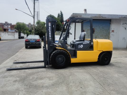 1200 mm Gabellänge Komatsu FD50 5 Tonnen Diesel Gabelstapler Japan 5t Gebraucht Gabelstapler Longhua