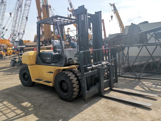 Japan produziert 7 Tonnen Komatsu FD70 Gebraucht Gabelstapler mit 1200 mm Gabellänge und Dieselkraft