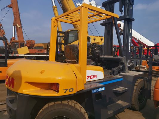 Gesamtabmessungen TCM 7 Tonnen gebrauchtes Gabelstapler mit hydraulischer Abstandsregelung