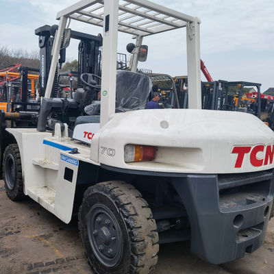 Routine Gabellänge Verwendet TCM Toyota Material Handling Ausrüstung 7 Tonnen Diesel Gabelstapler