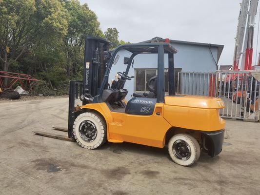 Gebrauchtes Toyota 4 Tonnen 4,5 Tonnen 5 Tonnen Heizrad Gabelstapler Diesel Gabelstapler FD40 FD45 FD50
