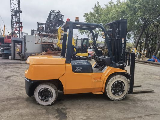 Gebrauchtes Toyota 4 Tonnen 4,5 Tonnen 5 Tonnen Heizrad Gabelstapler Diesel Gabelstapler FD40 FD45 FD50