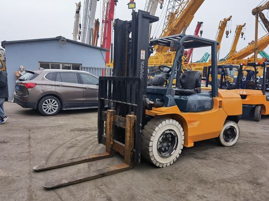 Gebrauchtes Toyota 4 Tonnen 4,5 Tonnen 5 Tonnen Heizrad Gabelstapler Diesel Gabelstapler FD40 FD45 FD50