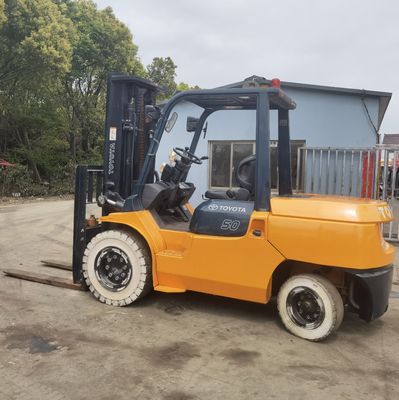 Gebrauchtes Toyota 4 Tonnen 4,5 Tonnen 5 Tonnen Heizrad Gabelstapler Diesel Gabelstapler FD40 FD45 FD50