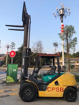 Japanischer Komatsu 3 Tonnen FD30/FD20/FD25/FD35/FD40/FD50 Gabelstapler mit manueller Energiequelle