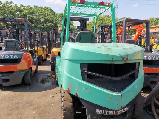 Gebraucht Mitsubishi 5,5 Tonnen Diesel Gabelstapler in gutem Zustand Japan Original Shanghai