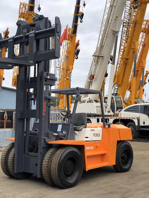 Gebrauchtes TCM FD100-Forklift 10 Tonnen Diesel-Forklift in gutem Zustand für Lebensmittel und Getränke