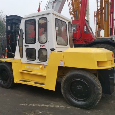 Baustoffwerkstätten 10000 kg Gewicht TCM FD100 10 Tonnen Japan Original Gabelstapler