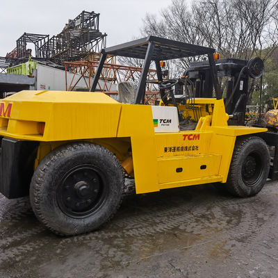 TCM FD100 10 Tonnen Diesel-Forklift mit 3m Hebhöhe und 4,5m Forkbreite in Shanghai