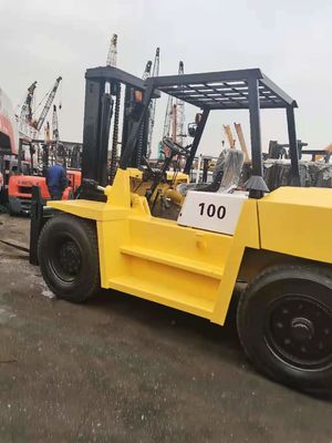 Shanghai Industriezone Verkauf Japan Gebraucht TCM 10 Tonnen FD100 Hochmast Gabelstapler
