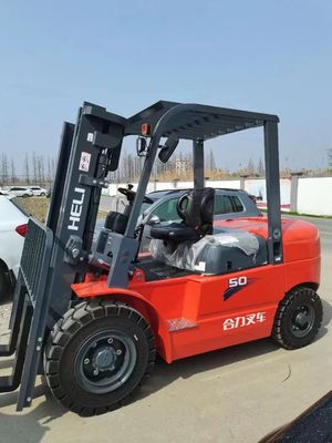 HELI 10Ton Diesel Gabelstapler CPCD100 mit seitlich verschiebbarem Gabelpositionator in Shanghai Direct