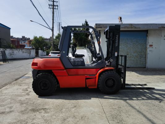 7 Tonnen Diesel-Forklift mit EPA-Zertifizierung und Toyota ISUZU Motor Routine-Forklänge