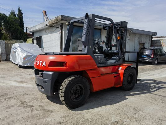 7 Tonnen Diesel-Forklift mit EPA-Zertifizierung und Toyota ISUZU Motor Routine-Forklänge