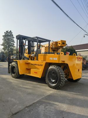 Fork Breite Routine TCM FD160 Diesel Gabelstapler 16TON mit Druckereien in Shanghai verwendet