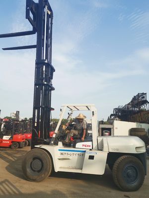Gebraucht TCM FD100 10Ton Diesel-Gabelstapler für den Betrieb und die Effizienz von Lebensmittel- und Getränken