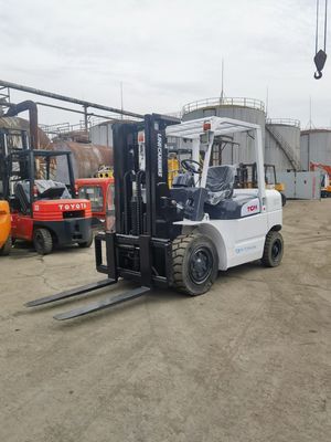 5 Tonnen TCM FD50 Gebrauchtgabelstapler mit Dieselmotor mit geringem Kraftstoffverbrauch
