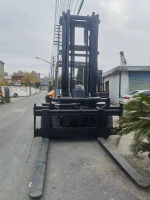 Gewicht KG 10000 kg in gutem Zustand Tcm 10 Tonnen Gabelstapler FD100 Gebraucht Stacker Original Japan