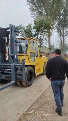 20 Tonnen schwerer TCM-Forklift, ursprünglich aus Japan, mit Dieselmotor für Lebensmittel- und Getränkeindustrie