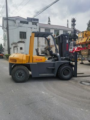 Gebrauchtes 7 Tonnen TCM Gabelstapler FD70 Japanische Herstellung Gebrauchtes TCM 2,5 t 3 t 5 t 7 t in Bekleidungsgeschäften
