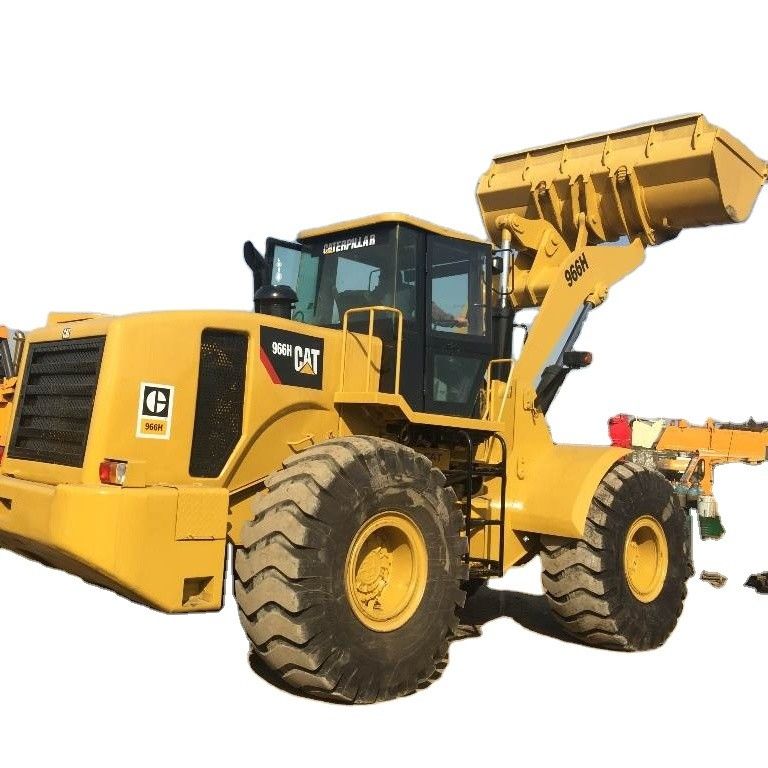 Gebrauchtes CAT966H Front-End-Lader Originalmaschine mit Motor Gewicht 60000 150000 kg zum Verkauf