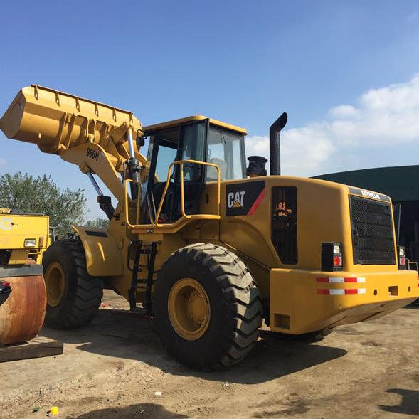 Caterpillar 966H Modell 2021 Lkw-Ladegerät 6 Tonnen Radlader für den Straßenbau
