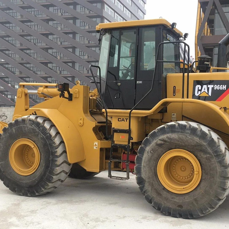 CAT 966H Gebrauchtradlader in gutem Zustand mit Originalmotor und verhandelbaren Arbeitszeiten