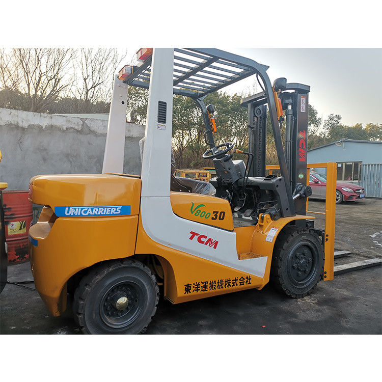 Routine-Forkbreite TCM 3 Tonnen 3,5 Tonnen Diesel-Forklift mit ISUZU YANMAR MISUBISHI Motor