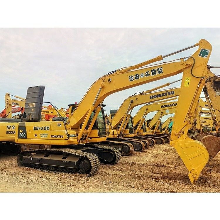 20 Tonnen gebrauchtes Komatsu Pc200 Bagger-Second-Hand Crawler Bagger 2001-4000 Stunden