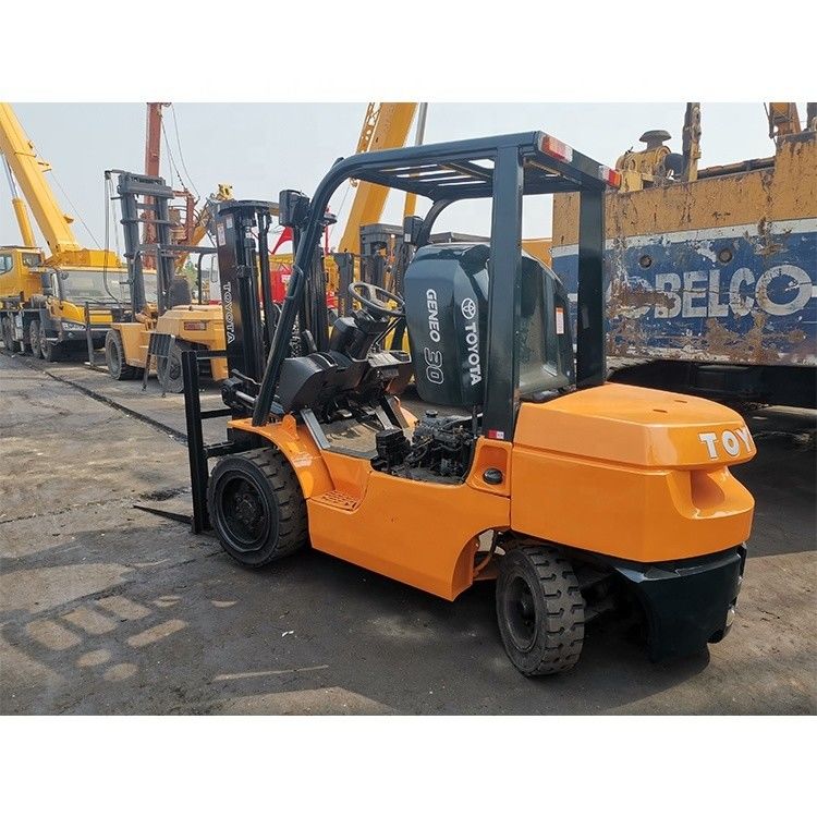 Japanische Gabelstapler Gebraucht Toyota 7f30 Diesel Gabelstapler 3 Tonnen Telehandler Routine Gabelbreite