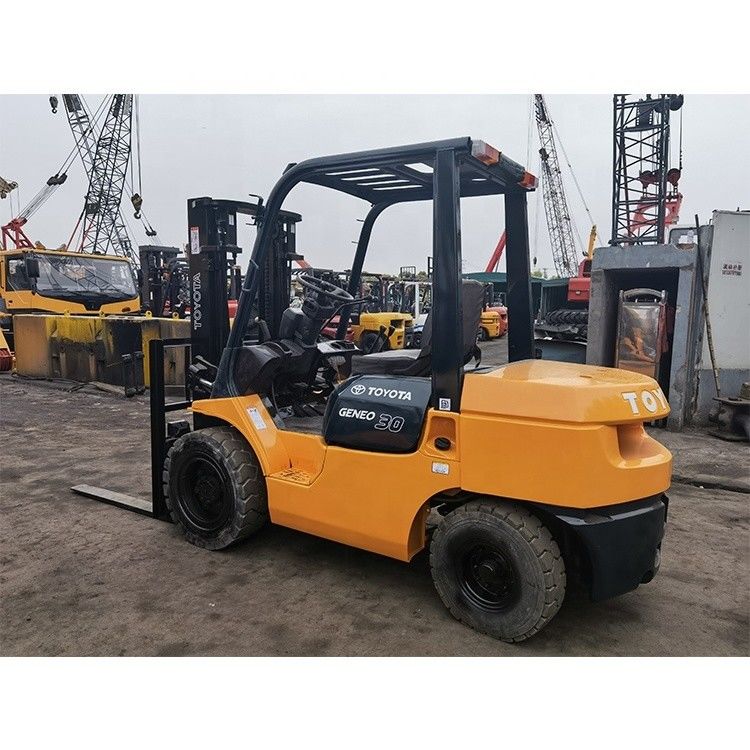 Erschwingliche Toyota 5Ton 7f50 Gabelstapler Hangcha Handfahrzeuge Elektrische Gabelstapler