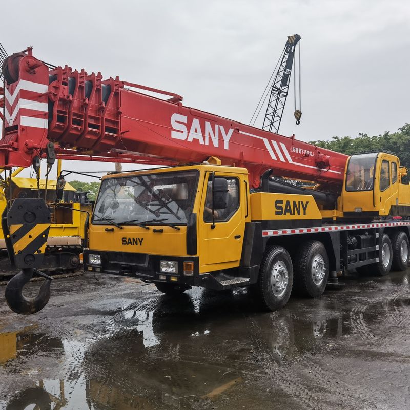 Original 50 Tonnen Sany QY50 Gebrauchtlastwagen Kran 57m mobile Baumaschinen