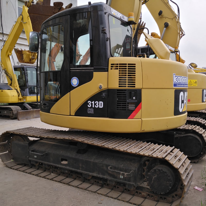 13TON Gebraucht Caterpillar 313D Digger Gebraucht Cat 312D 313D Crawler Bagger in Shanghai