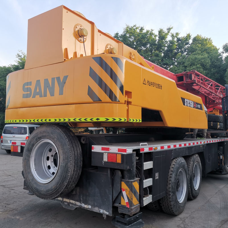 Erschwinglicher SANY 75 Tonnen STC750 Gebraucht hydraulischer mobiler Lkw-Kran mit Originalmotor
