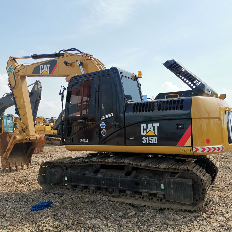 2001-4000 Arbeitszeiten CAT 315D Mittelgroßer Bagger 15 Tonnen Gebrauchtes Crawlerbagger