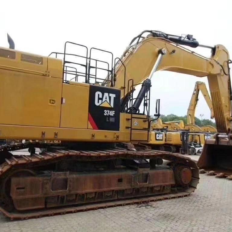 74000 KG CAT 374F Erdbewegungsbaggermaschine Gebrauchtbagger für Bauarbeiten
