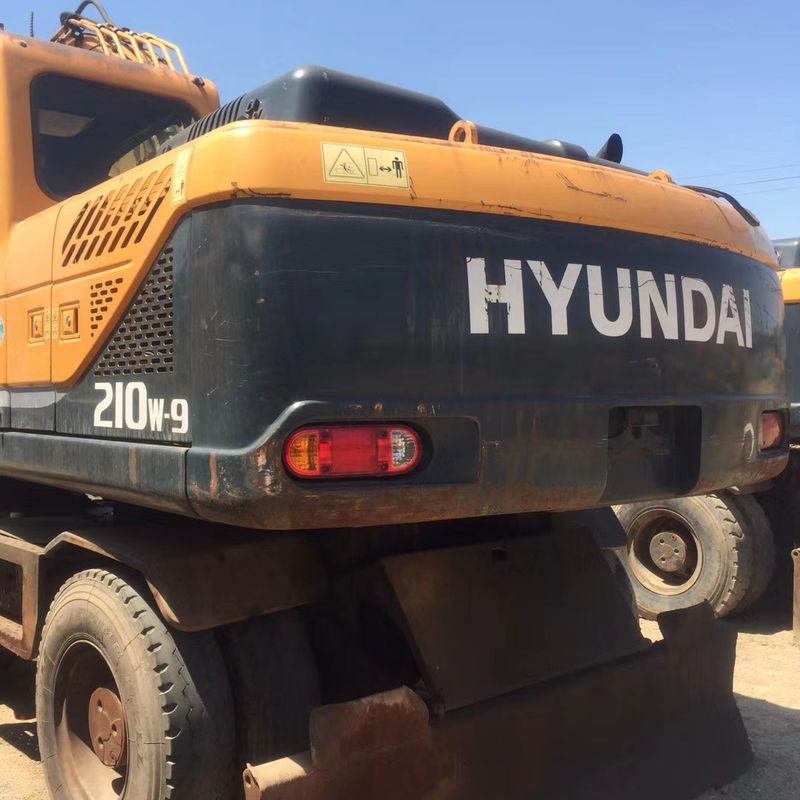 15TON Gebraucht Hyundai 210-9 Radbagger mit 4m3 Eimer Kapazität Kundenwahl