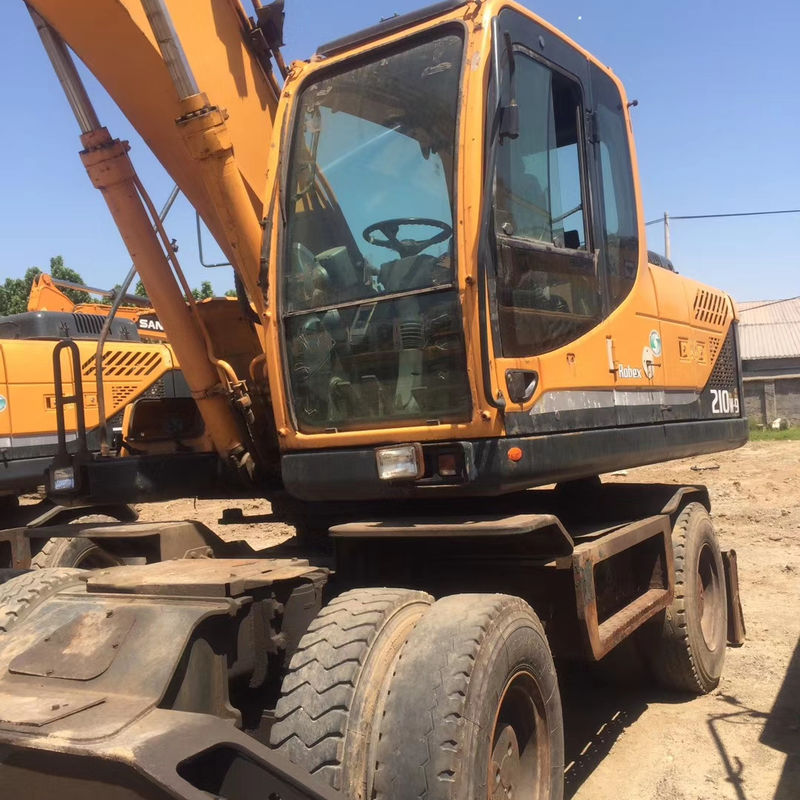Arbeitszeiten 0-2000 Bagger HYUNDAI 210-9 210W-9 Baugewerbe Erdbewegungsmaschine