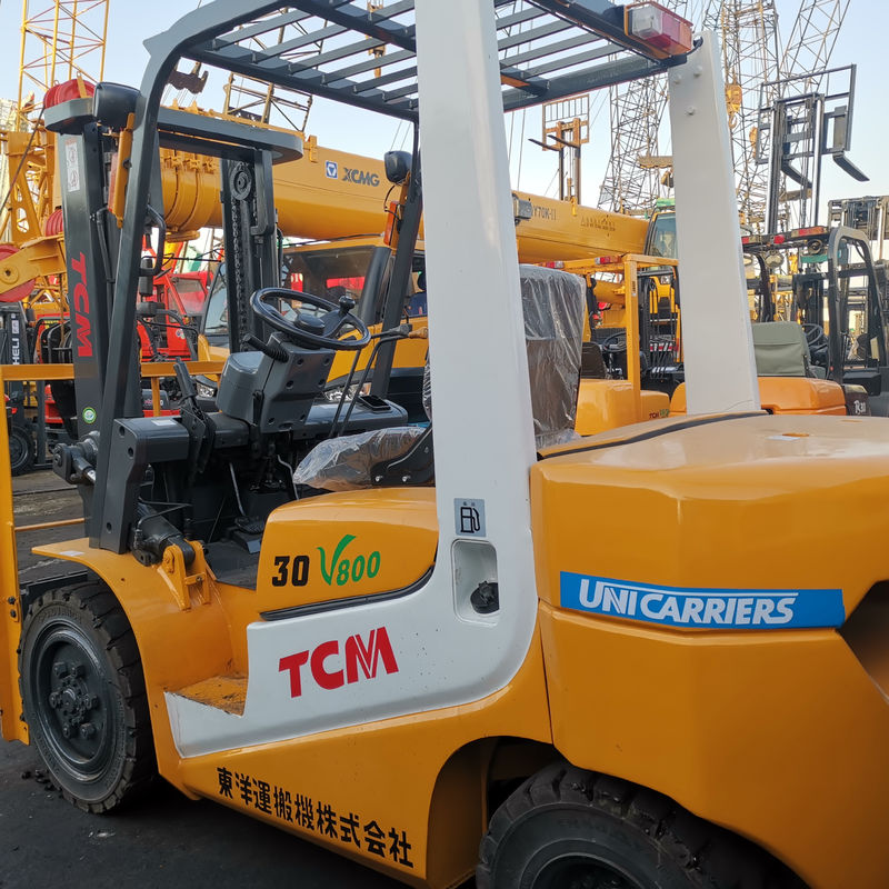 1200 mm Gabelbreite TCM 3 Tonnen 3,5 Tonnen Diesel Gabelstapler mit ISUZU YANMAR MISUBISHI-Motor