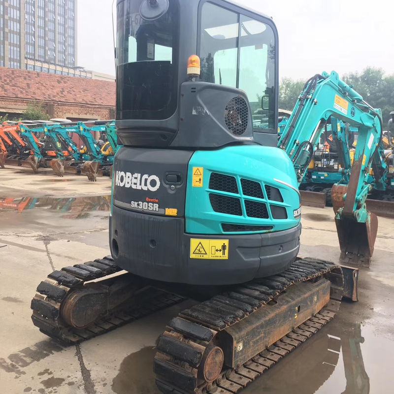 3 Tonnen Max. Aufheben Last Original Mini Gebraucht Kobelco Bagger SK30SR in gutem Zustand