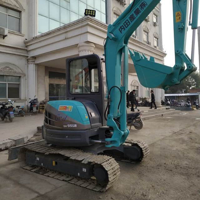Max. Hebhöhe 44m 2021 Gebraucht Japan 5,5 Tonnen KOBELCO SK55 SK55SR-3 Minibagger