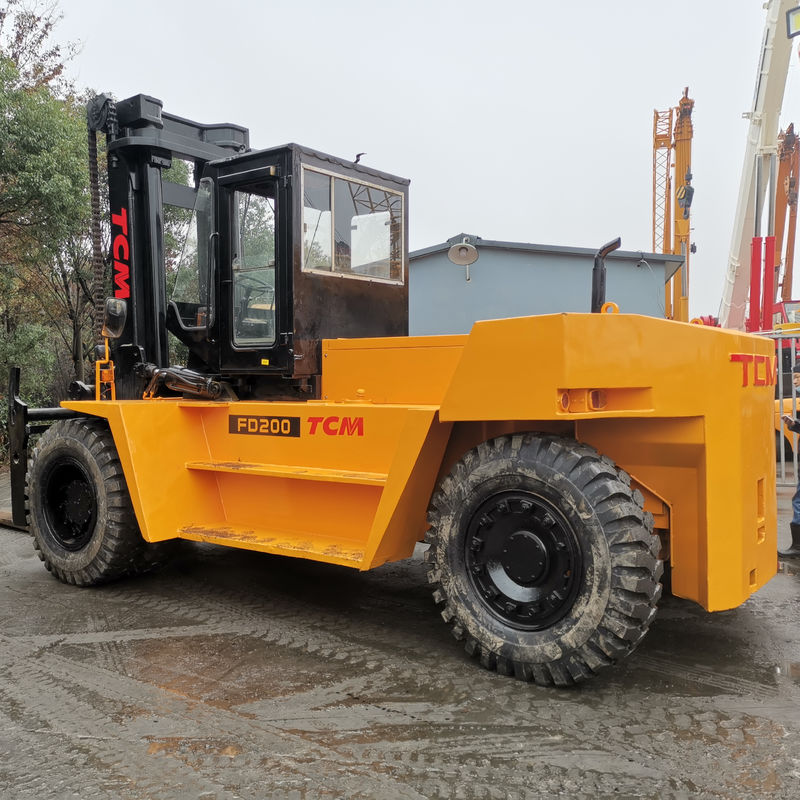 Vielseitiger Hubstapler 20 t 10000 kg Gabelstapler mit Wechselstromheizung und Routine Gabelbreite