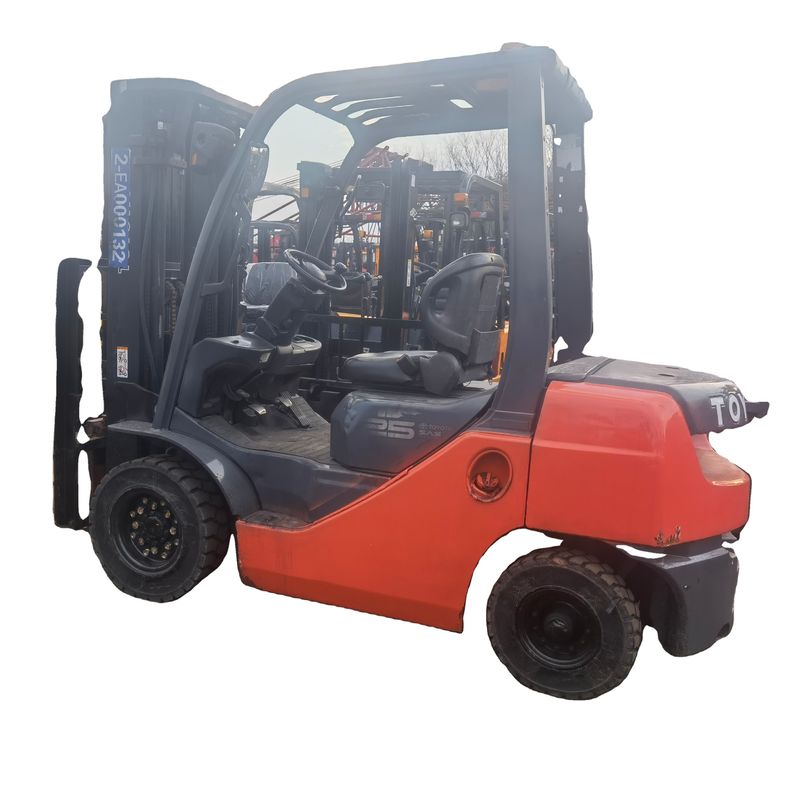 Gebraucht Japan Toyota FD25 Diesel Gabelstapler mit Routine Gabellänge und zu einem erschwinglichen Preis