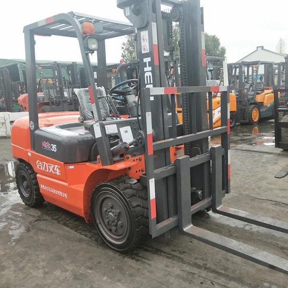 2022 Diesel Logistik Gabelstapler 3,5 Tonnen CPCD35 Gabelstapler mit 3 m Hebhöhe
