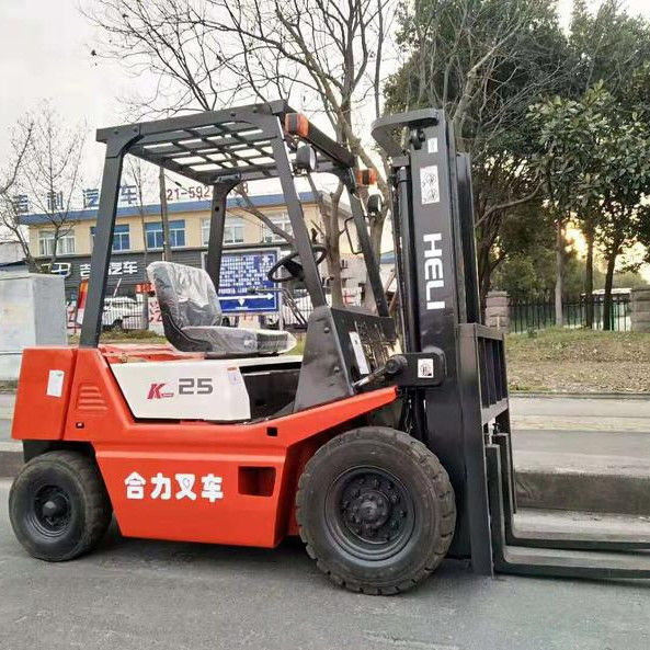 Heli K25 Gabelstapler 2500kg-3500kg Kapazität 3m-6m Triplex Mast LPG/Benzin Seitenwandler