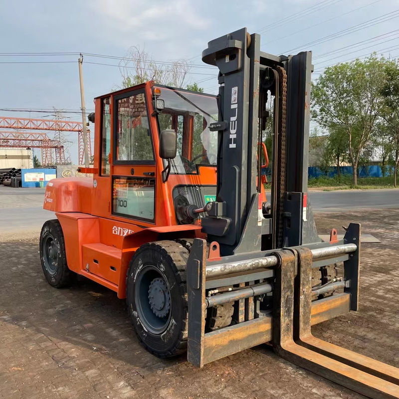 6 Tonnen/8 Tonnen/10 Tonnen Diesel Gabelstapler cpcd60/cpcd80/cpcd100 10 Tonnen vordere Lader von Heli K100