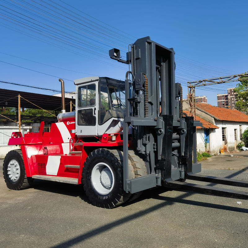 25 Tonnen langwertiger Kalmar-Forklift mit Seitenverschiebung und 3 Masten-Forklift Dieselmotor