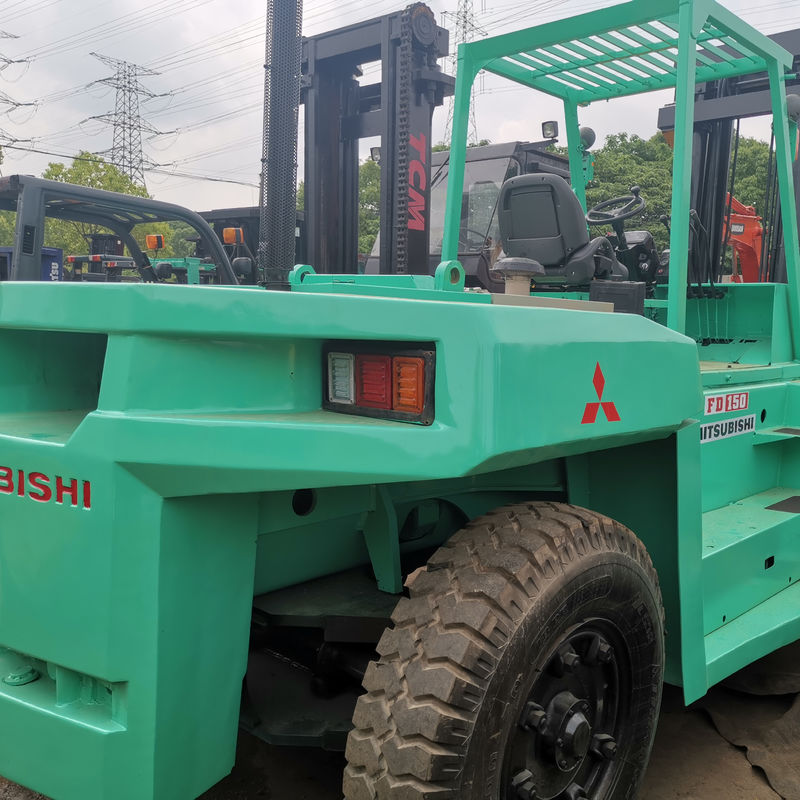 15 Tonnen Mitsubishi FD150 Gebraucht Dieselmotorheber für Baustoffwerkstätten